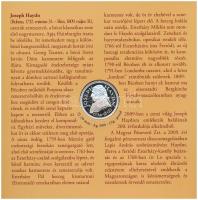 2009. 5Ft-200Ft "Haydn" (7xklf) forgalmi érme sor, benne "Joseph Haydn" Ag emlék...