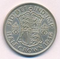 Nagy-Britannia 1946. 1/2C Ag "VI. György" T:1-
Great Britain 1946. 1/2 Crown Ag "Geo...