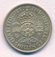 Nagy-Britannia 1945. 1Fl (2Sh) Ag "VI. György" T:1-,2
Great Britain 1945. 1 Florin (Two S...
