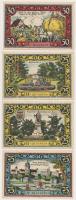 Németország / Weimari Köztársaság / Friesack 1921. 4db szükségpénz T:I-
Germany / Weimar Republic /...