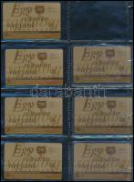 7 db különböző Sydney olimpia aranyérmeseit bemutató magyar telefonkártya-sorozat, ritka, csak 320 p...