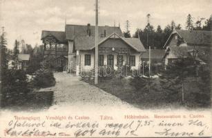 Barlangliget Restaurant and casino