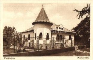 Tata, Tata-Tóváros; Halmos villa. Kiadja Lindenberg Adolf