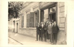 1929 Zalaegerszeg, Újváros utca, Jády Károly úri szabó üzlete. photo