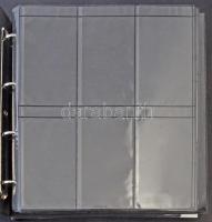 3 db óriás képeslapalbum egyenként kb. 500 férőhellyel / 3 giant postcard albums, each for cca. 500 ...