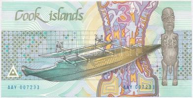 Cook-szigetek 1987. 3$ T:I Cook Islands 1987. 3 Dollars C:UNC  Krause 3