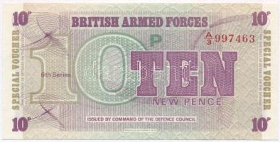 Nagy-Britannia / Katonai kiadás 1978. 10P T:I Great Britain / British Armed Forces 1978. 10 Pence C:UNC