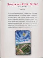 Hidakat ábrázoló telefonkártyák, közte 2000 példányos kiadás, dísztokban, 5 db különböző
