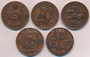 Fritz Mihály (1947- ) 1997. "MÉE Székesfehérvár / I. András - I. Béla" Br emlékérem (42,5m...