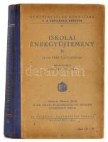 Iskolai énekgyűjtemény II. Szerk.: Kodály Zoltán. Nemzetnevelők Könyvtára V. A Népiskola könyvei 15. Bp., 1944, Országos Közoktatási Tanács. Első kiadás. Kiadói kissé kopottas félvászon-kötés, ceruzás bejelölésekkel.