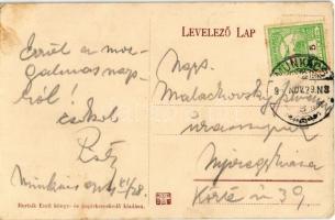 1914 Munkács, Mukacheve, Mukacevo; Sugár út / boulevard