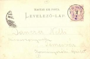 1898 Fraknó, Fraknóváralja, Forchtenau, Forchtenstein; Fraknó vára, Fraknóvár, Wegscheidler fogadó é...