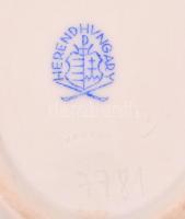 Herendi Viktória mintás tálka. Kézzel festett, jelzett, hibátlan 10 cm