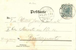 1905 Vienna, Wien III. K.u.K. Artillerie Arsenal, Kirche z. h. Maria v. Siege (Arsenalkirche), K.u.K...