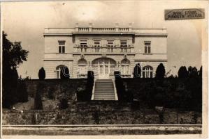 Balatonfüred, Bánó Gábor "Rodosto" villája. photo (vágott / cut)