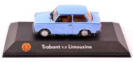 Trabant retro kisautó gyűjtői modell eredeti dobozában . 8 cm