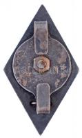 ~1960-1970. "Zrínyi Katonai Akadémia" zománcozott jelvény (26x44mm) T:1-