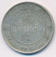 Kínai Császárság / Kwangtung Tartomány 1890-1908. 20c Ag (5,35g) T:2,2- 
Chinese Empire / Kwangtung...