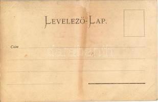 Brassó, Kronstadt, Brasov; Klastrom utca és Várhegy, Első Magyar Biztosító Társaság főügynöksége. H....