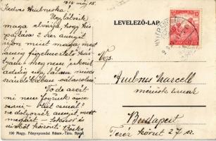 1918 Divékrudnó, Nyitra-Rudnó, Nitrianske Rudno; uradalmi öreg csősz / old manorial hayward