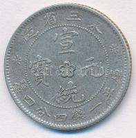 Kínai Császárság / Mandzsúriai Tartományok 1914-1915. 20c Ag (5,22g) T:2,2- ph. 
Chinese Empire / M...