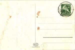 1933 Gödöllő, Cserkész Jamboree / International Scouting Jamboree in Hungary, boy scouts with flags ...