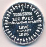 Fritz Mihály (1947-) 1996. "100 év a fényért / A Tungsram 100 éves fennállásának emlékére 1896-...