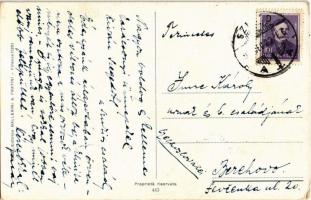 Boldog Karácsonyi Ünnepeket! / Italian Christmas greeting art postcard. Ballerini & Fratini 443....