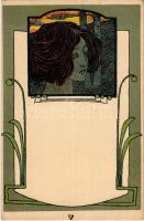 Viennese Art Nouveau postcard. Serie II. Jacques Philipp Wien VI. litho