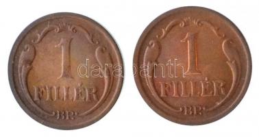 1935. 1f Br (2x) T:1,1-