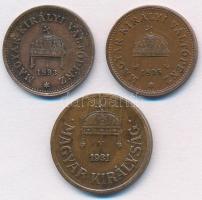 1893KB 1f Br + 1895KB 1f Br + 1931. 2f Br T:1-,2
