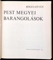 Békés István: Pest megyei barangolások. Dedikált. Bp., 1975. Kossuth. Egészvászon kötésben, papír vé...