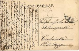 Orsova, tér, Állami iskola, Scheinberger Mór üzlete. Hutterer G. kiadása / school, shop, square (EK)