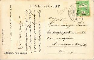 1913 Ada Kaleh, Török kávéház / Turkish cafe (EK)