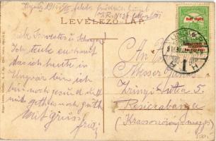 1915 Ungvár, Uzshorod, Uzhhorod, Uzhorod; zsidó templom, zsinagóga. Singer Laura kiadása / synagogue...