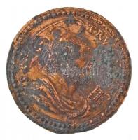 Pápai Állam DN "IX. Ince pápa" 1591-ben készült Br emlékérem későbbi másolata (30mm) T:2,2...