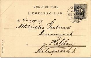 1899 Das Licht- oder Weihefest (Chanuka) / Hanukkah. Jewish family, Hebrew New Year greeting art pos...