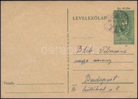 1944 Kolozsvári levelezőlap melyben egy család elhurcolásáról és vagyon lefoglalásról beszélnek