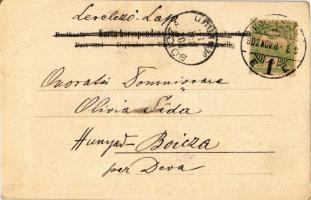 1902 Chusen Kale, gute Nacht!. S.M.P. Kraków 1902. / Jewish wedding. Judaica art postcard (EK)