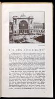 1935 Budapest székesfőváros iskolai kirándulóvonatai 12.: Budapest, turisztikai prospektus, német ny...