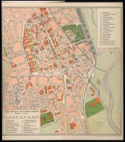 1940 Budapest székesfőváros iskolai kirándulóvonatai 26.: Rozsnyó-Kassa, turisztikai prospektus, tér...