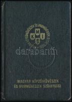 1955 Képzőművészek és Iparművészek Szövetsége igazolvány, benne Domanovszky Endre, Kádár György, Győ...
