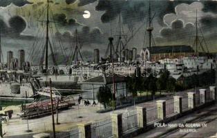 Pola military shipyard