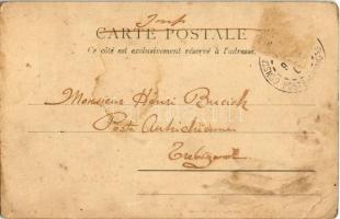 Salut de Constantinople, Mendiants juifs / Greeting from Istanbul, Jewish beggars. Judaica  (EK)