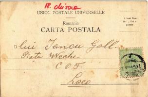 1860-1904 Herzl Tivadar, a cionizmus megalapítója. Héber feliratos gyászlap / Theodor Herzl, father ...