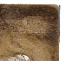 Ezüst (Ag.) csodaszarvas, jelzett, talapzaton, ragasztott, m: 13 cm, bruttó 289 g