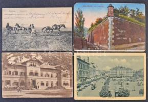 100 db régi magyar és történelmi magyar városképes lap / 100 pre-1945 Hungarian and Historical Hunga...