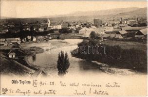 1901 Maroshévíz, Oláhtoplica, Toplita, Toplica;
