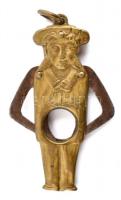 Szivarkavágó katona figura, h: 4,5 cm