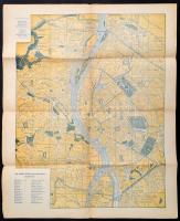 1928 Budapest székesfőváros térképe. 2. Budapest belterülete, 1: 15000. Bp., M. Kir. Állami Térképés...